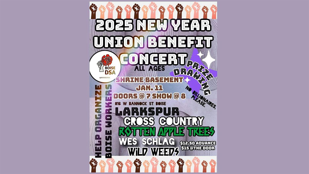 NEW YEAR UNION BENEFIT CONCERT