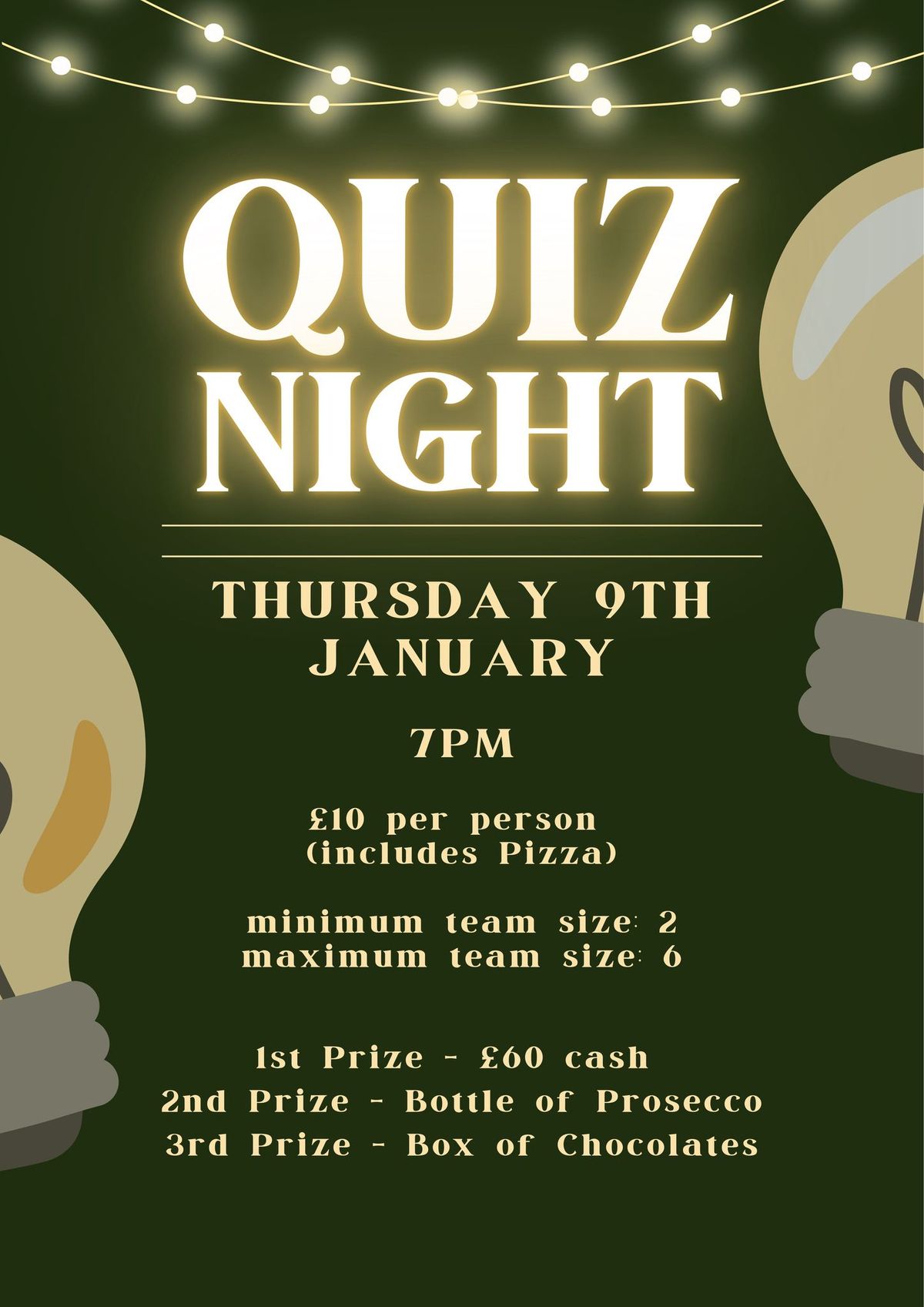 \ud83e\uddd0QUIZ NIGHT\ud83e\udd14