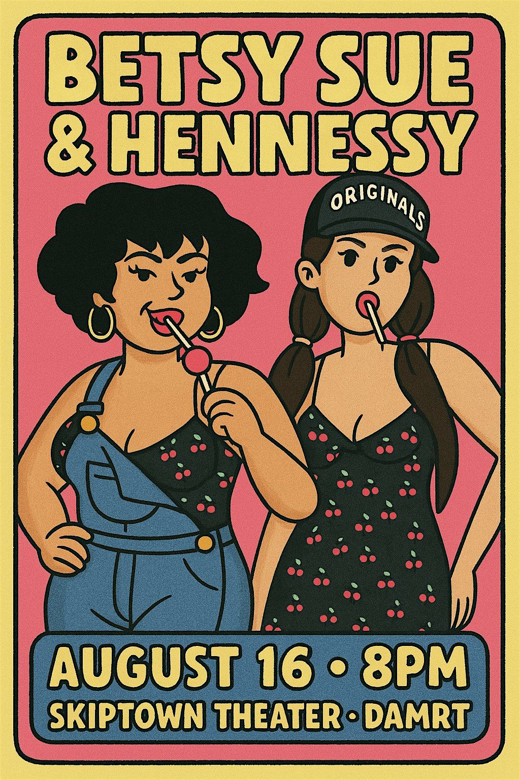 Betsy sue & Hennessy plus farou & barou live comedy show plus special guest