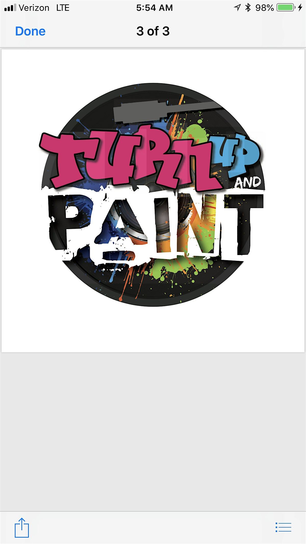 Turn up and Paint  with Megan Hannon & DJ Black Caesar