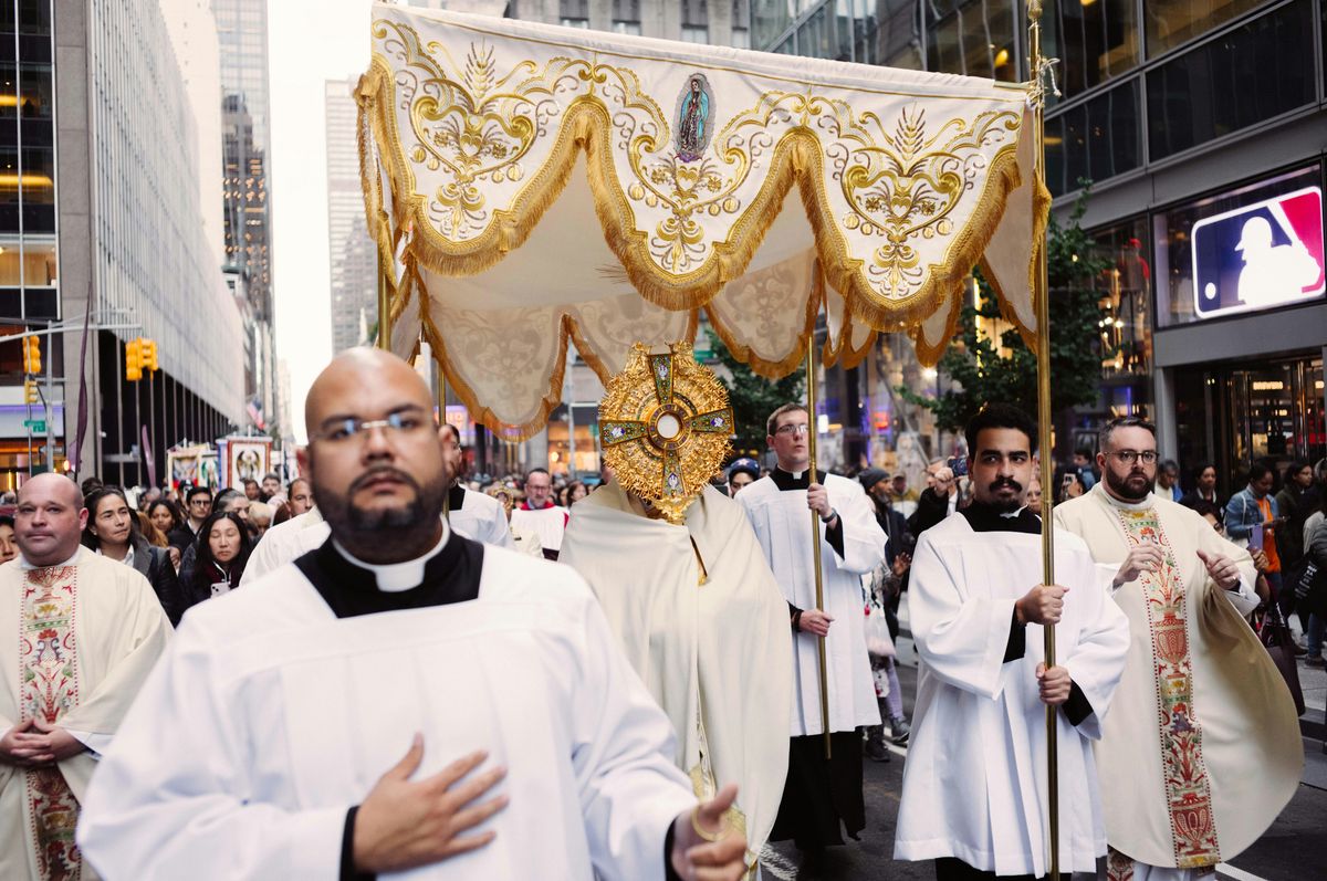 Napa Institute 2025 Eucharistic Procession