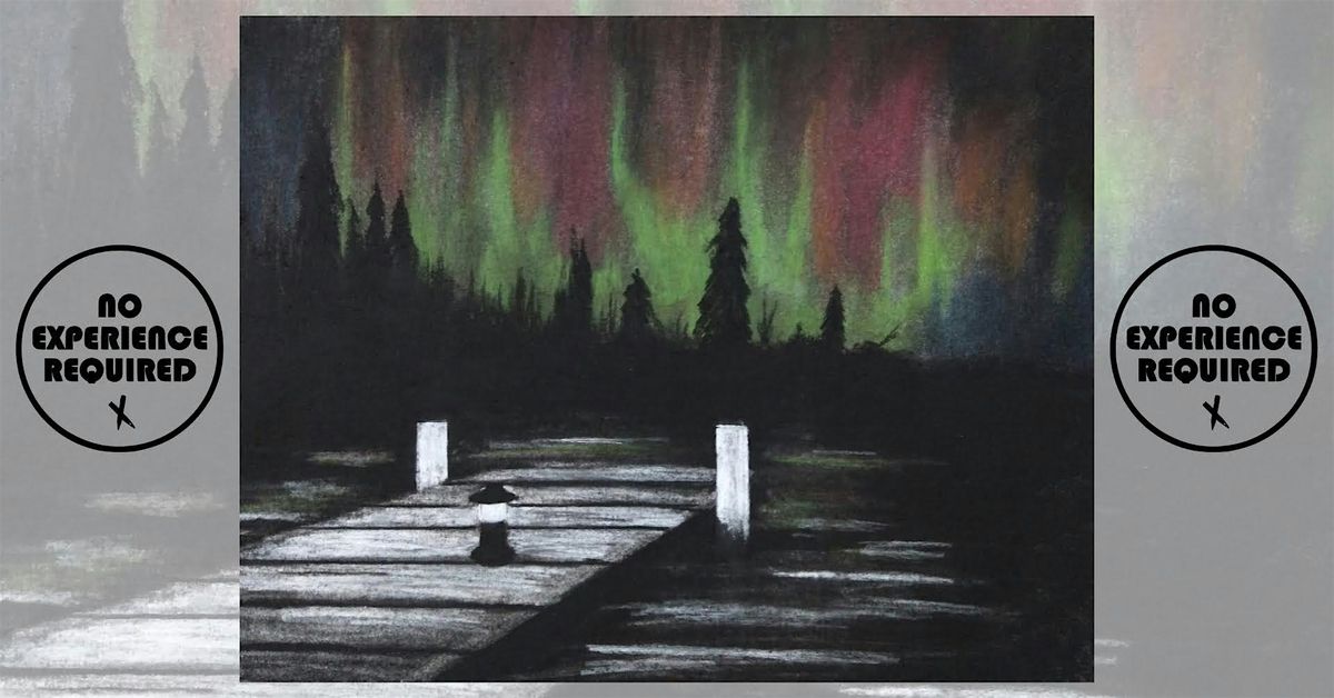 Fundraiser - Charcoal Drawing Event "Northern Lights" in Highland