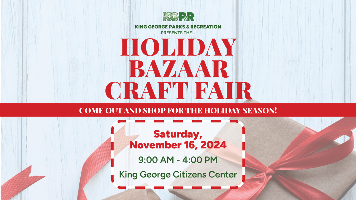 Holiday Bazaar Craft Fair