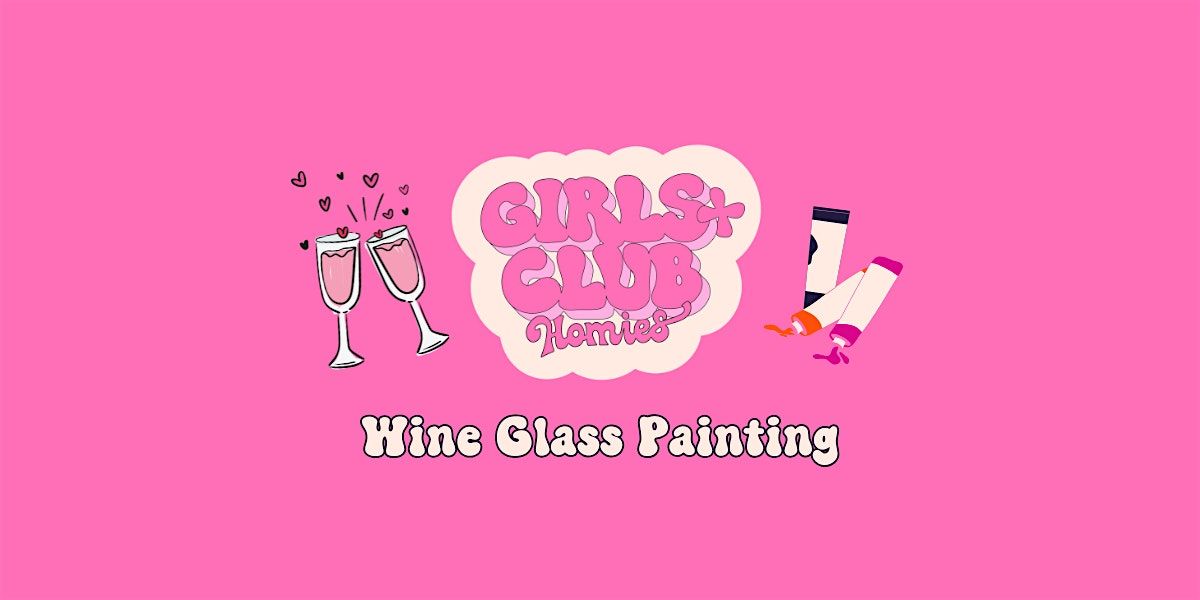 Wine Glass Painting with Rachel