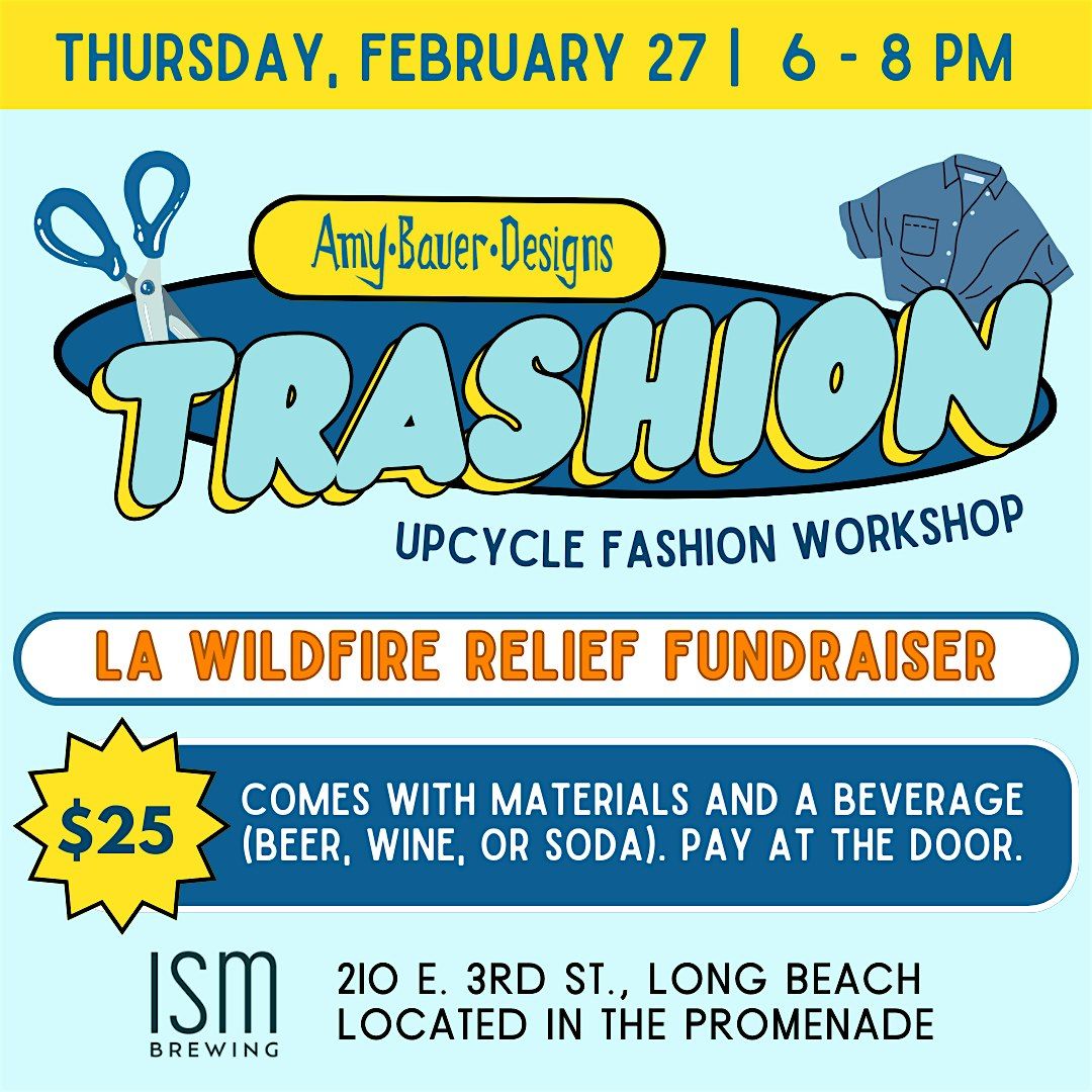 Trashion workshop fundraiser