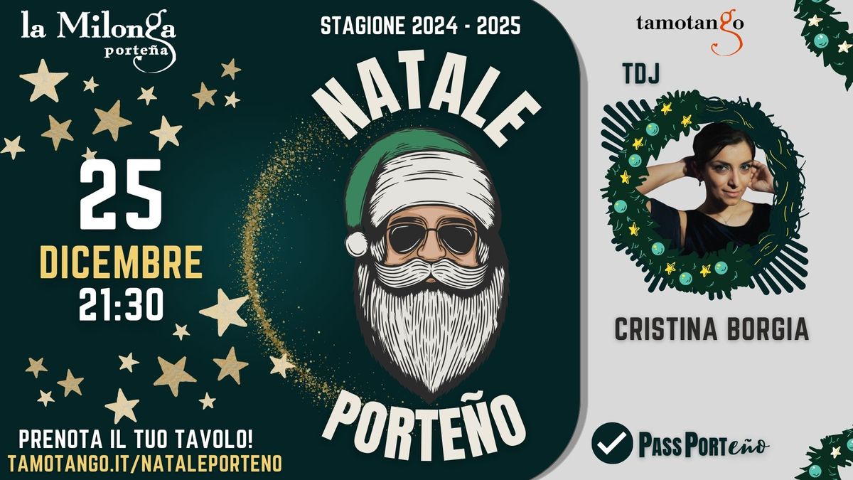 NATALE PORTENO '24 - TDJ Cristina Borgia