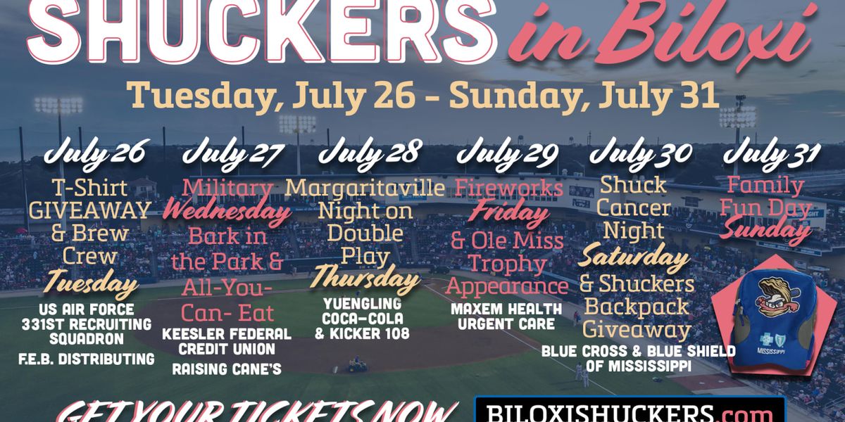 Montgomery Biscuits at Biloxi Shuckers