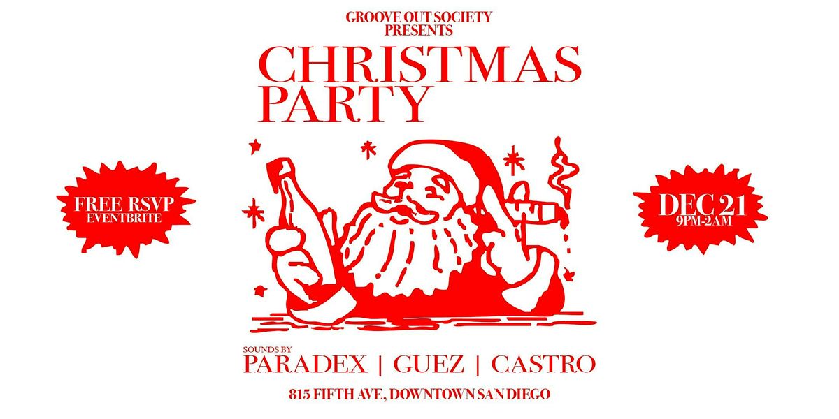 CHRISTMAS PARTY by GROOVE OUT SOCIETY