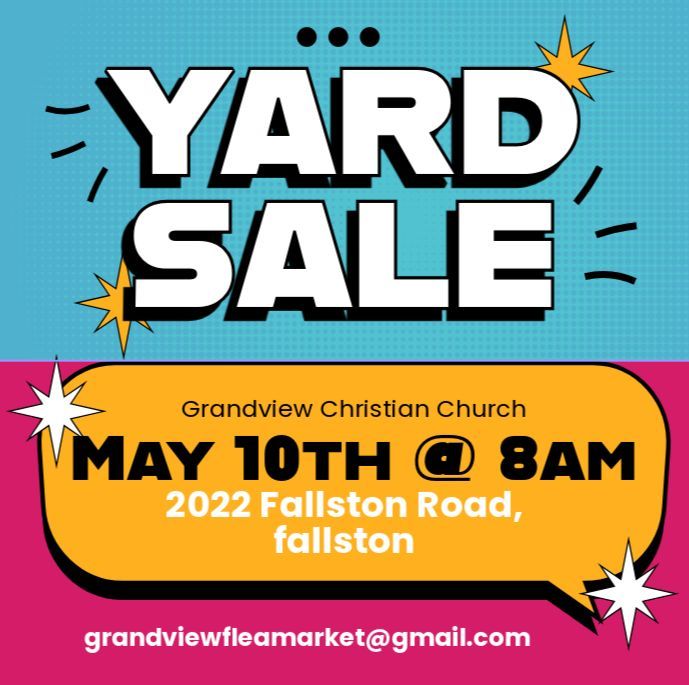 community yard sale 