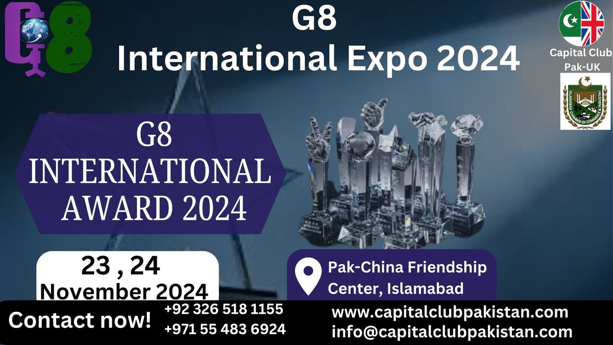 G8 INTERNATIONAL AWARDS 2024