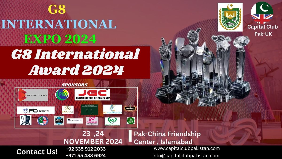 G8 INTERNATIONAL AWARDS 2024