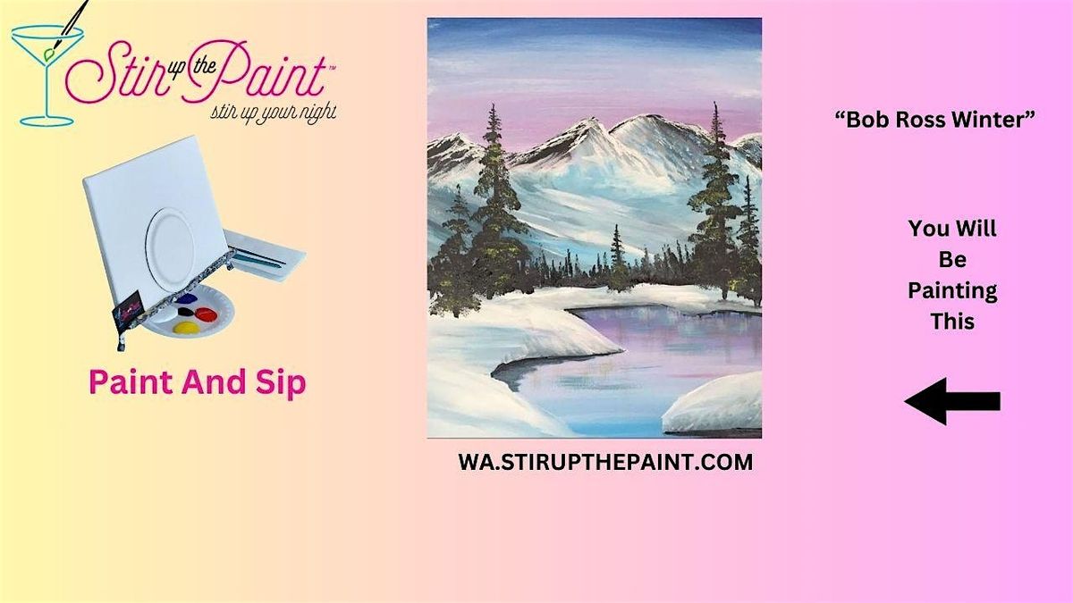 Seattle Paint and Sip, Paint Party, Paint Night  With Stir Up The Paint