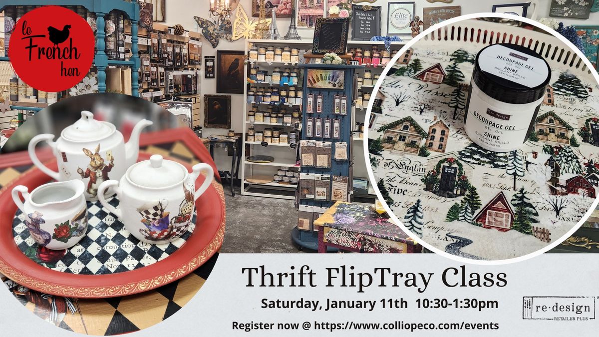 Thrift Flip: Trays-Jan 11th