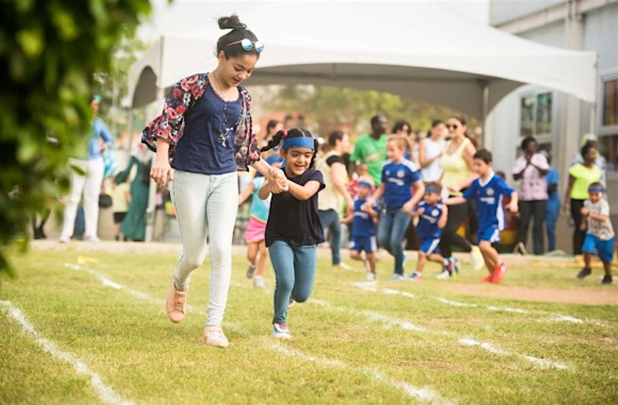 Supporting Humanity Family sports day