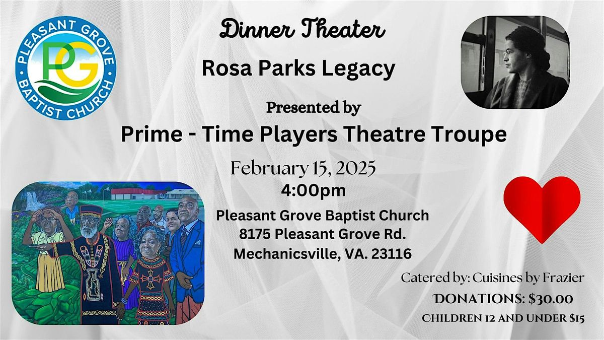 Rosa Parks Legacy - Dinner Theatre