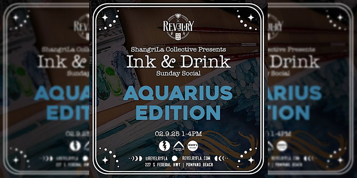 Ink + Drink Sunday Social