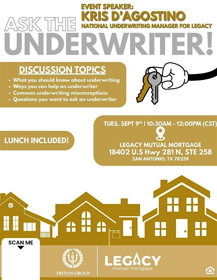 Ask The Underwriter!