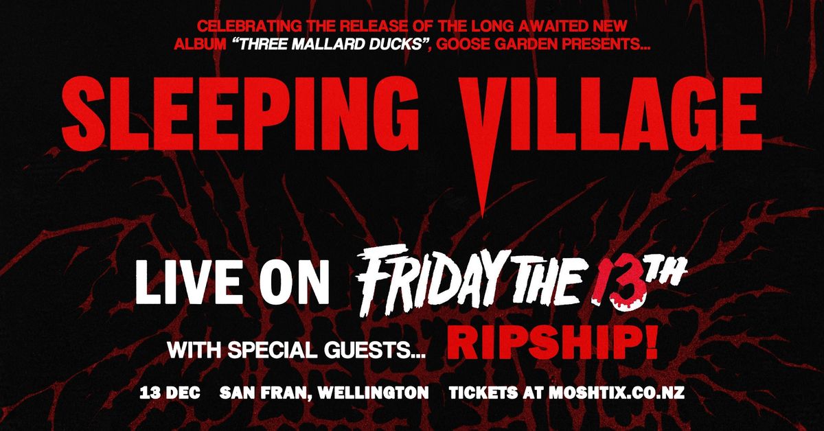 Sleeping Village "Three Mallard Ducks" Album Release Show w\/ Ripship