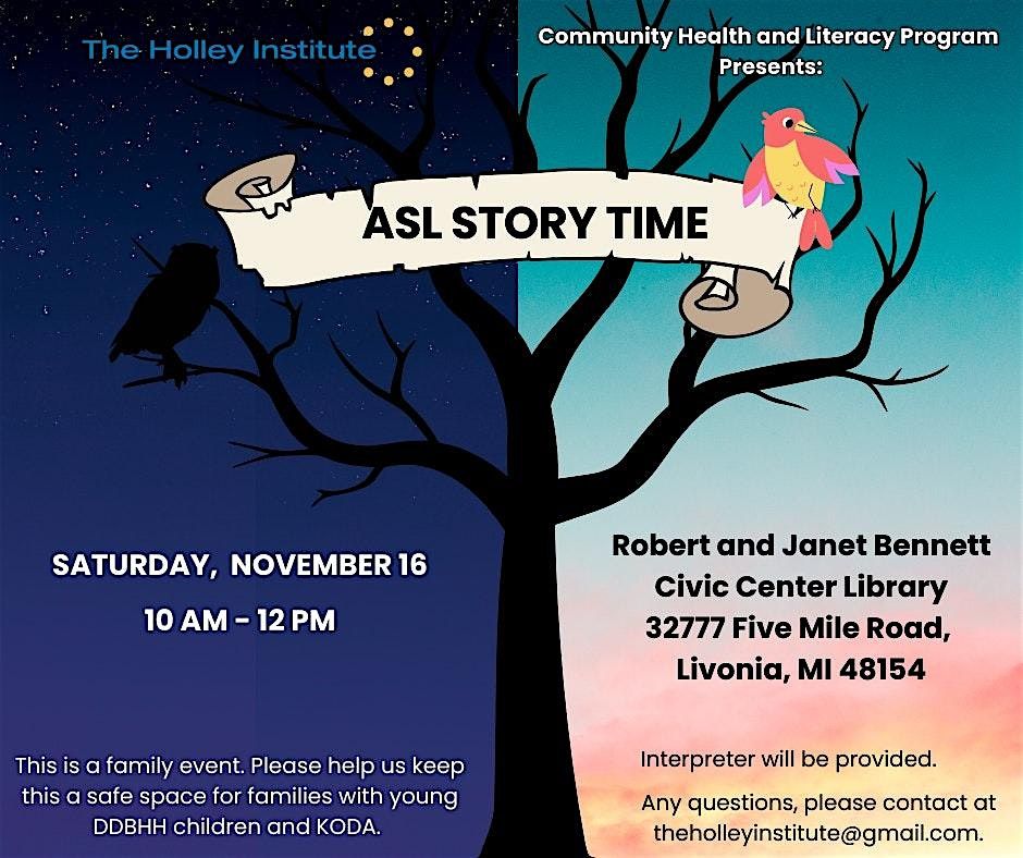 ASL Storytime