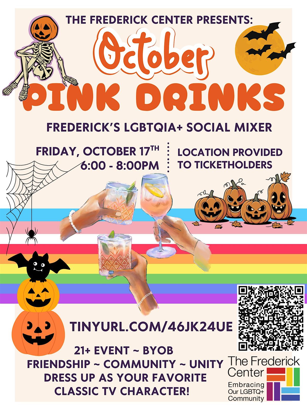 October Pink Drinks