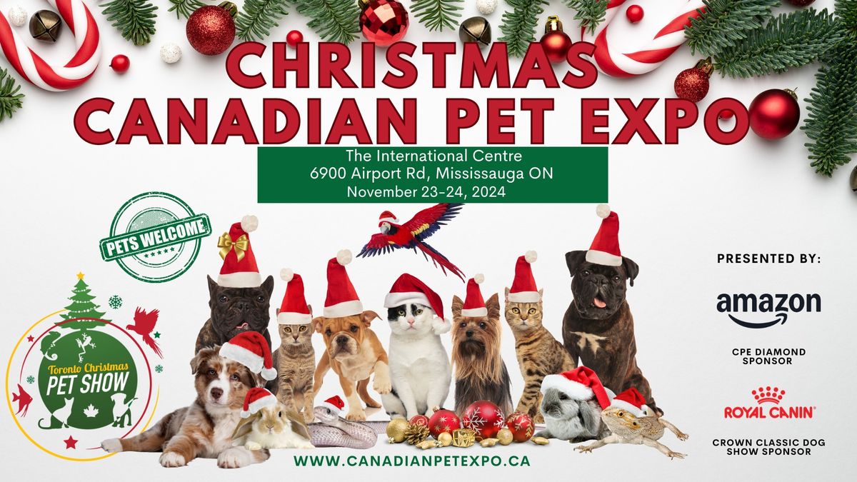 Canadian Pet Expo in Mississauga - Booth 602-605