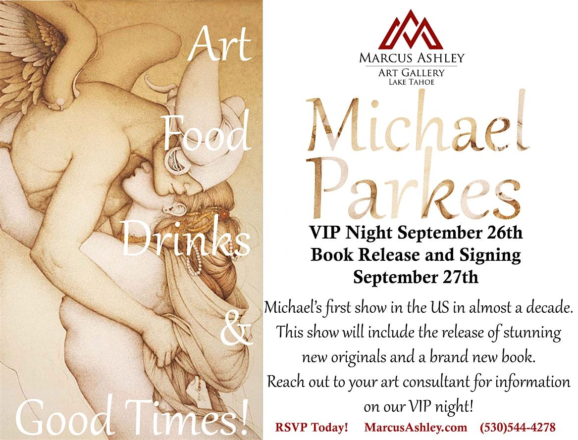 Meet the Artist ~ Michael Parkes ~ September 27th