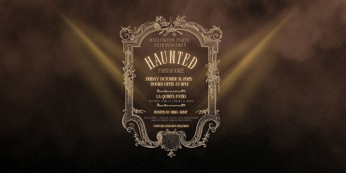 Halloween Party Extravaganza: A Haunted Soir\u00e9e