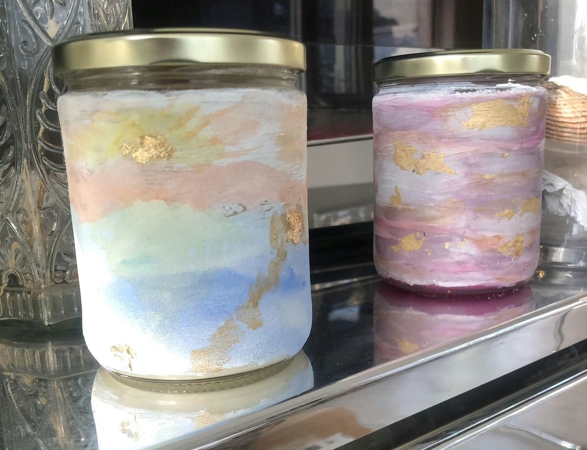 Advanced Candle Making Techniques: Painting and Marbling Candles