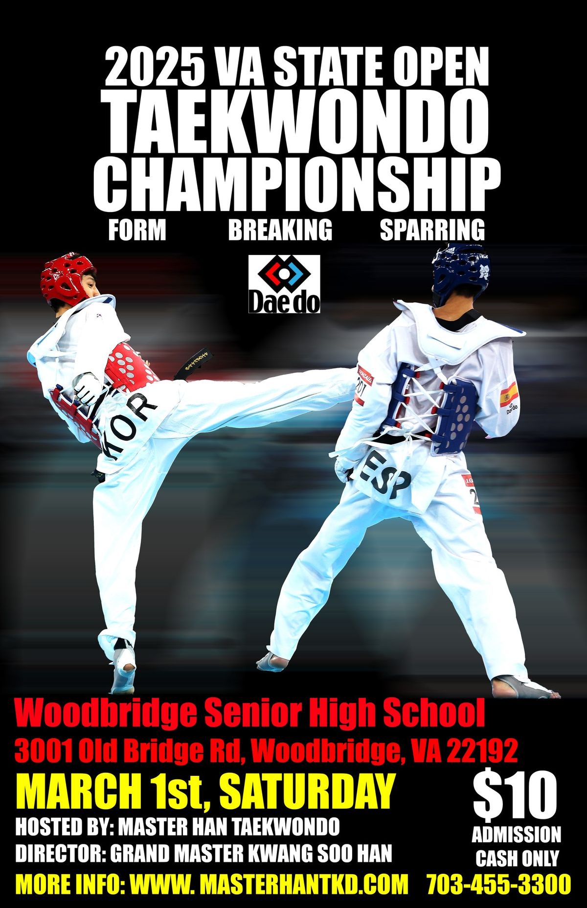 2025 VA State Open Taekwondo Championship