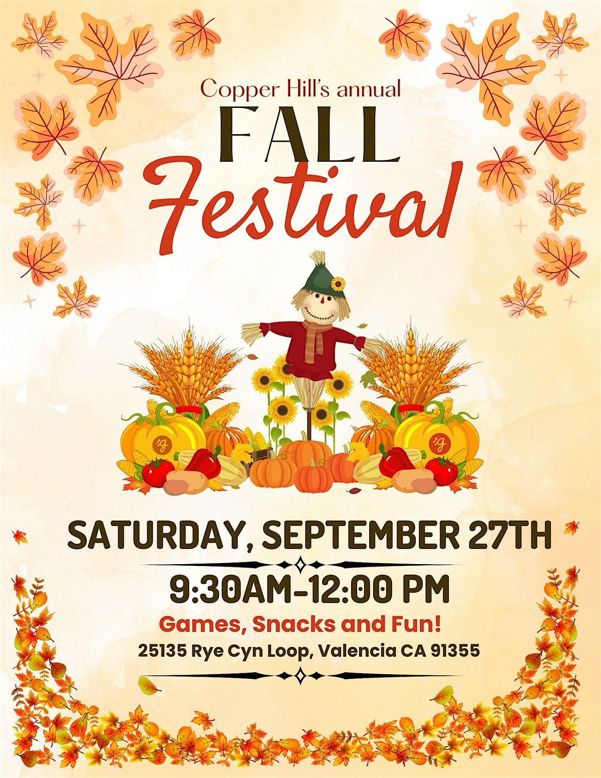 Guidepost Montessori at Copper Hill Annual Fall Festival