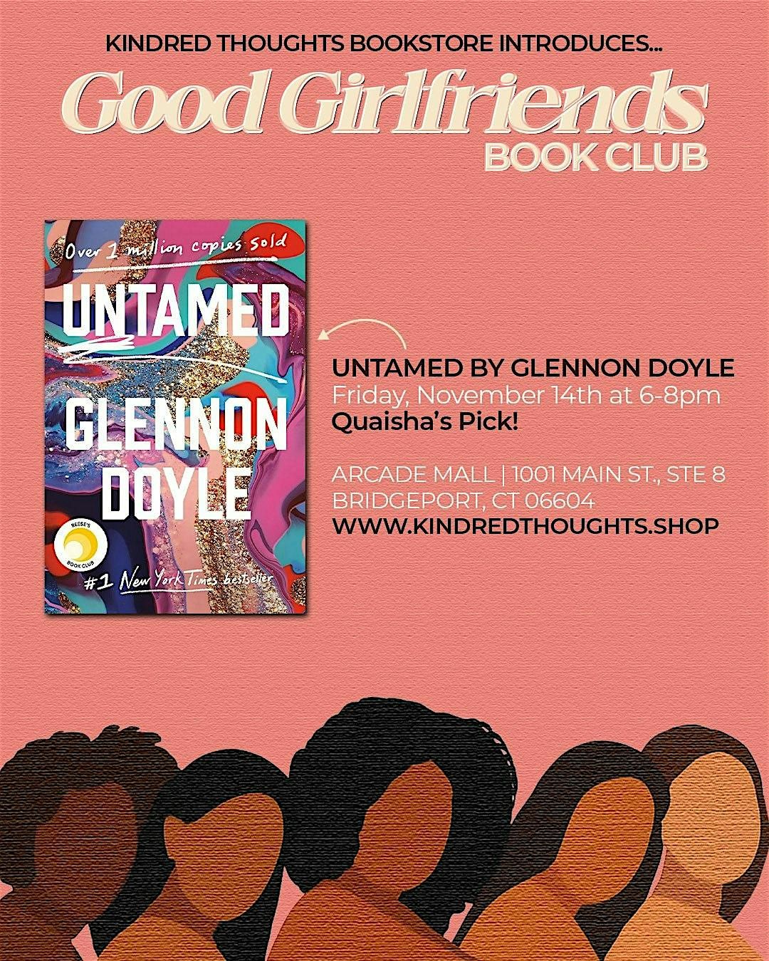 Good Girlfriends Book Club: Untamed by Glennon Doyle