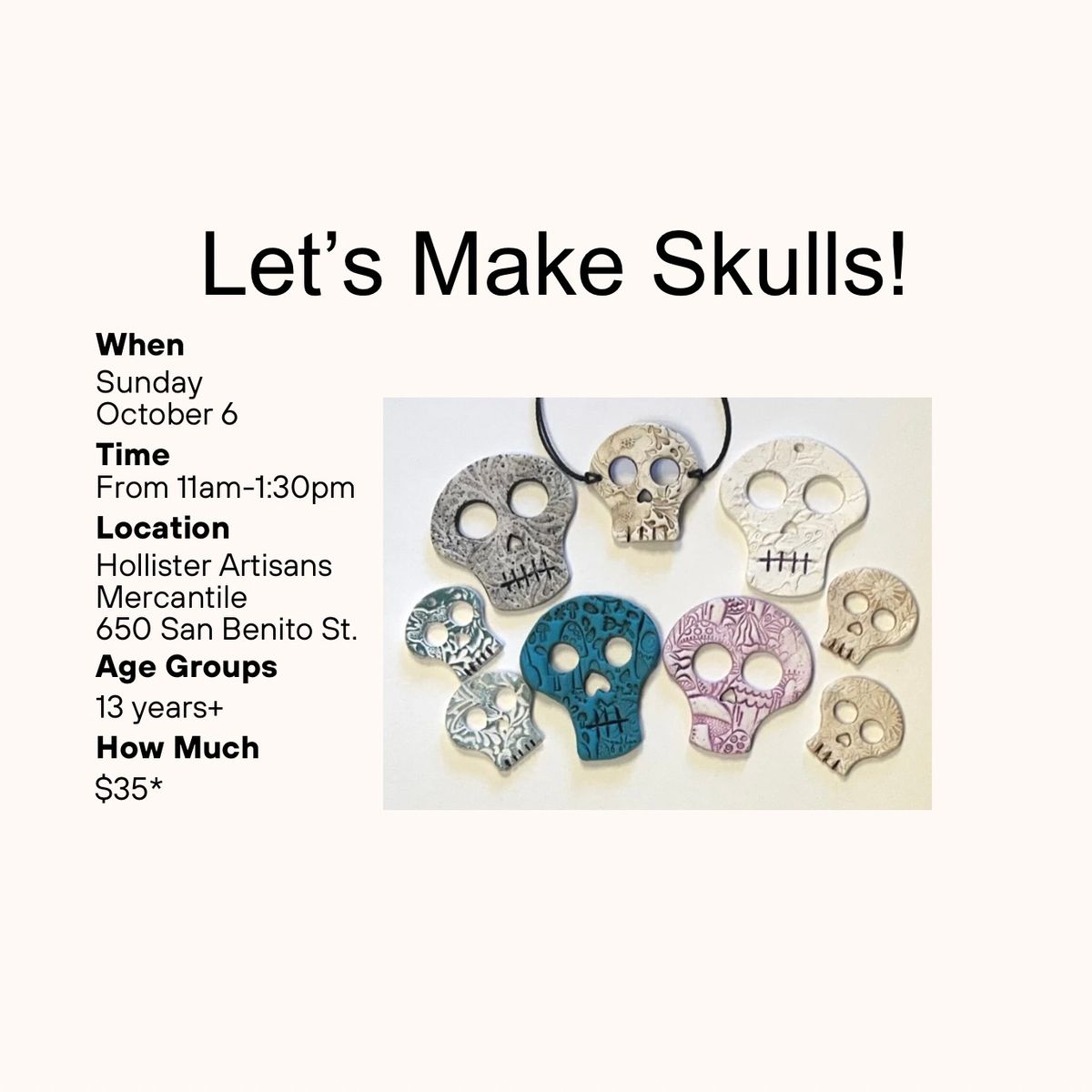 Let\u2019s Make Skulls!