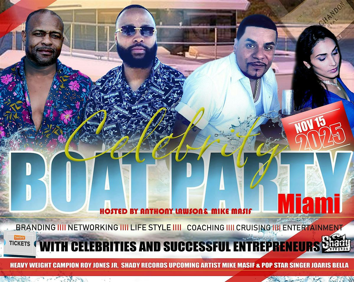 Copy of Celebrity Boat Party in Miami