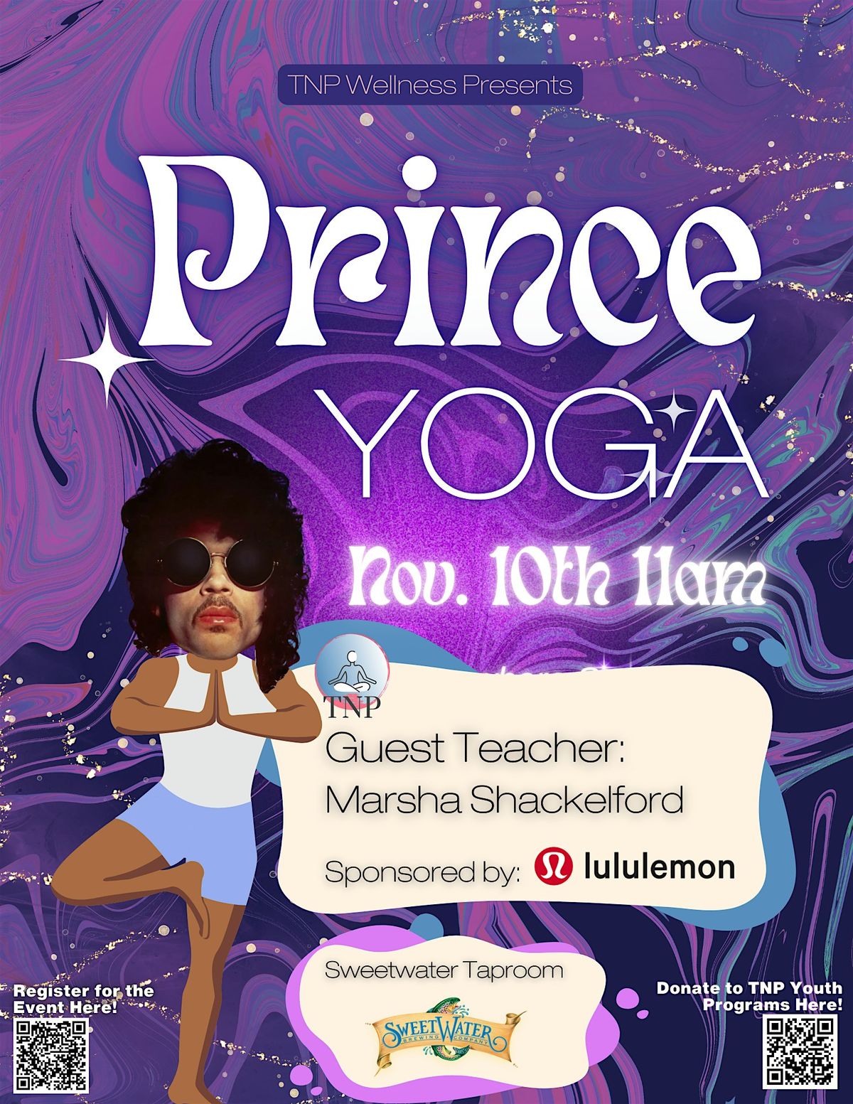 Prince Yoga w\/ Marsha