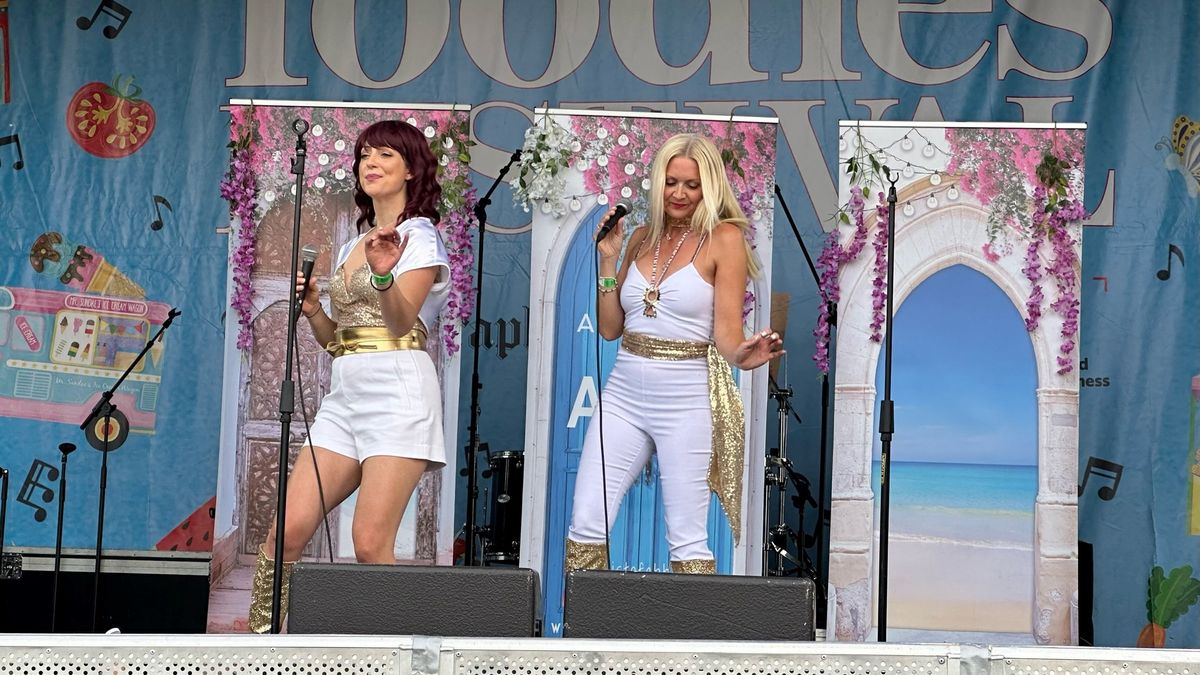 A Twist of ABBA live at Coggeshall Football Club, Coggeshall