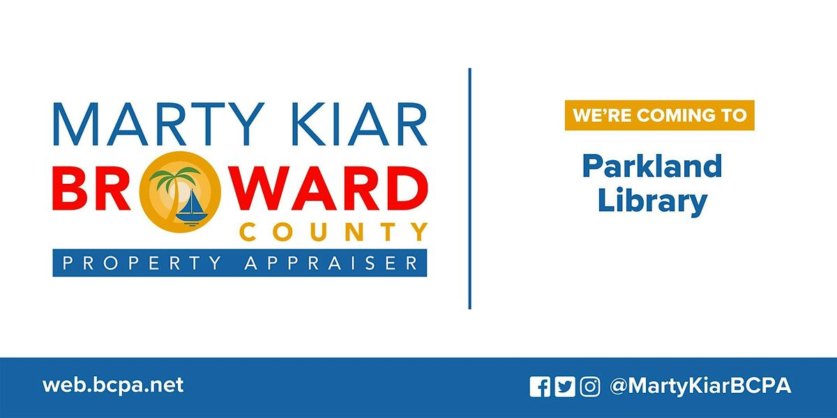 Broward County Property Appraiser at Parkland Library