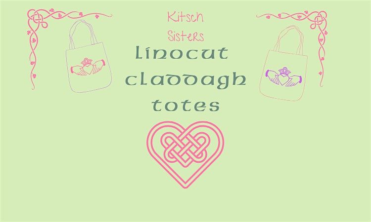 Claddagh Printed Totes