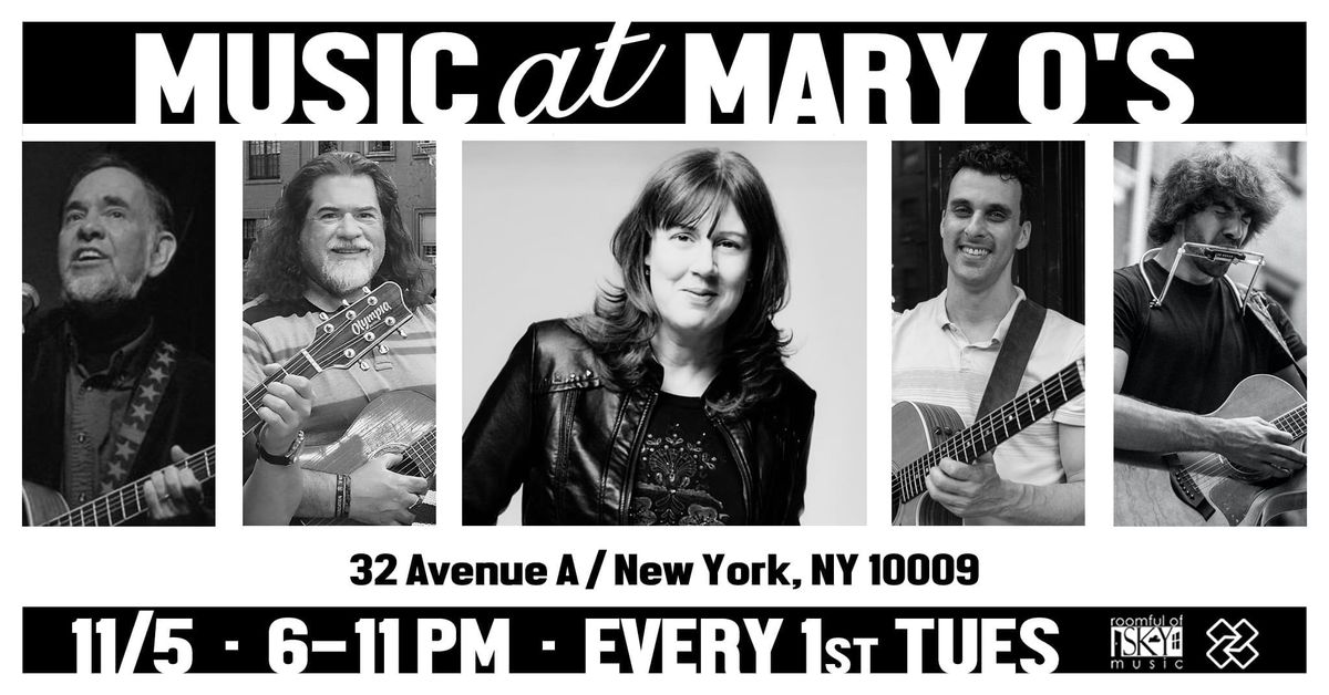 Music at Mary O's (5 Acts, feat. Helen O'Shea, 16th Street & Bert Lee)