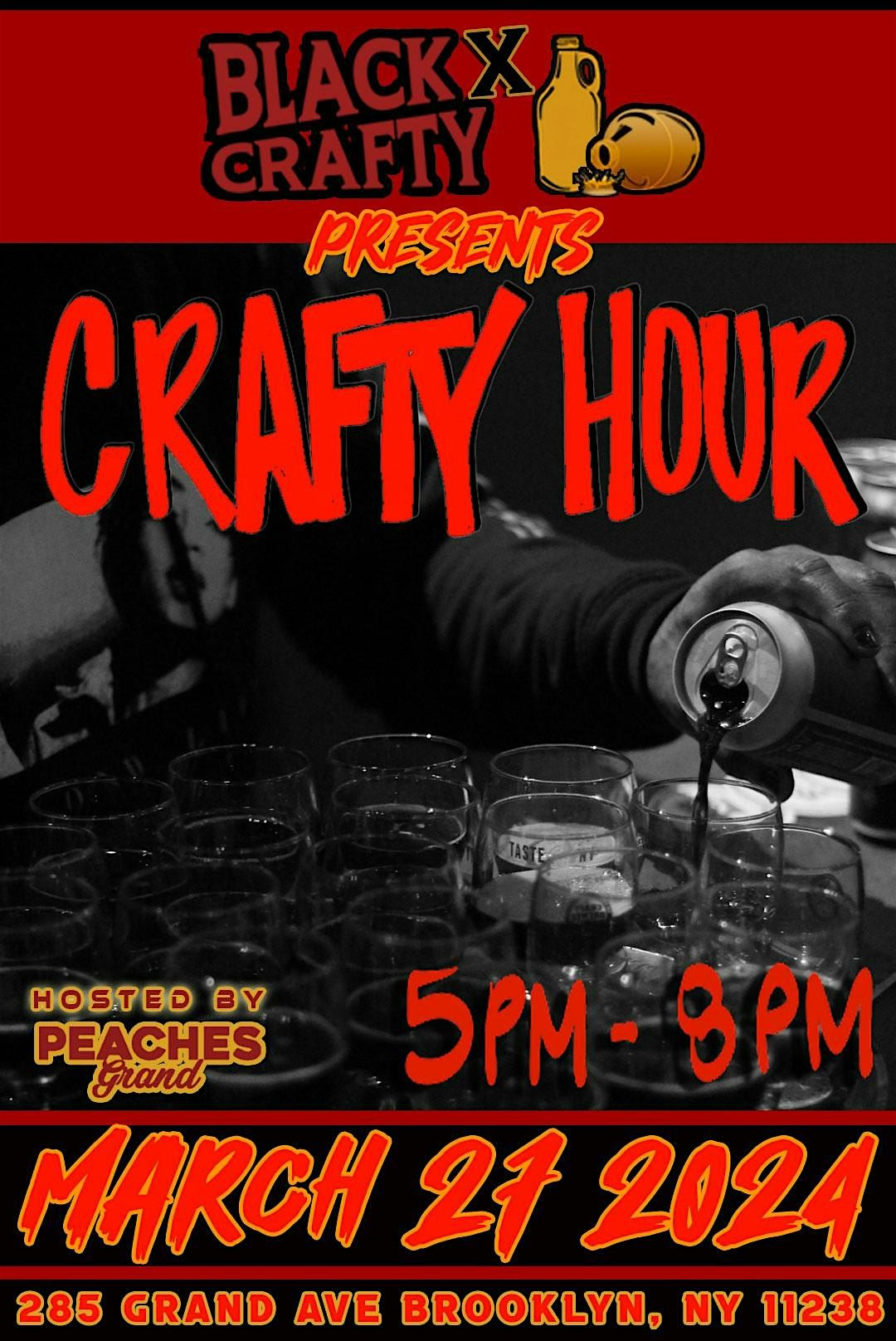 February Crafty Hour At Peaches Grand