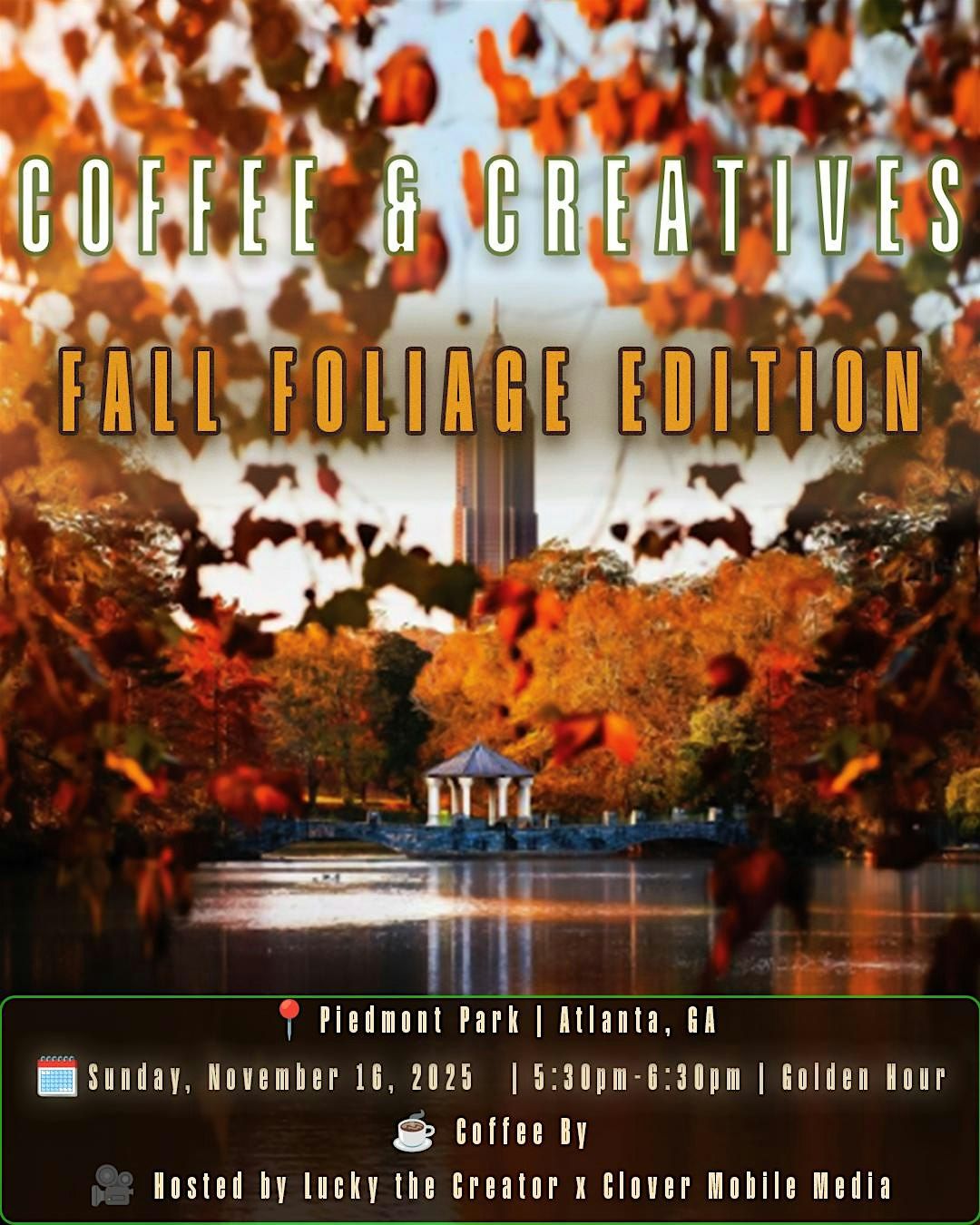 Coffee & Creatives: Fall Foliage Edition