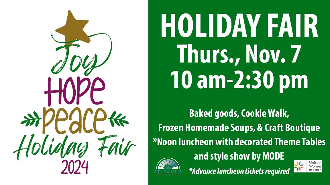 Holiday Fair - Thursday (Day 2)