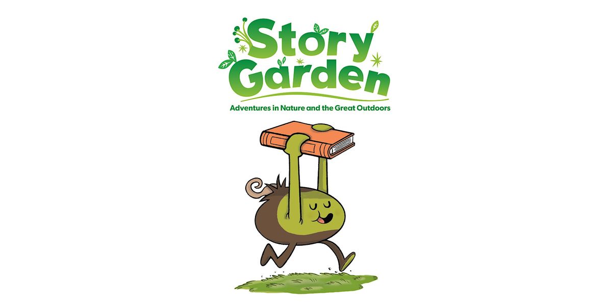 Stories in the Garden with Hexham Library at Hexham Community Garden