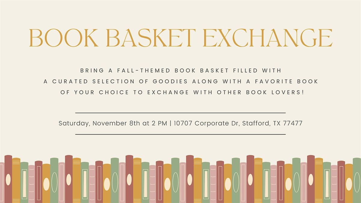 Fall Book Basket Exchange