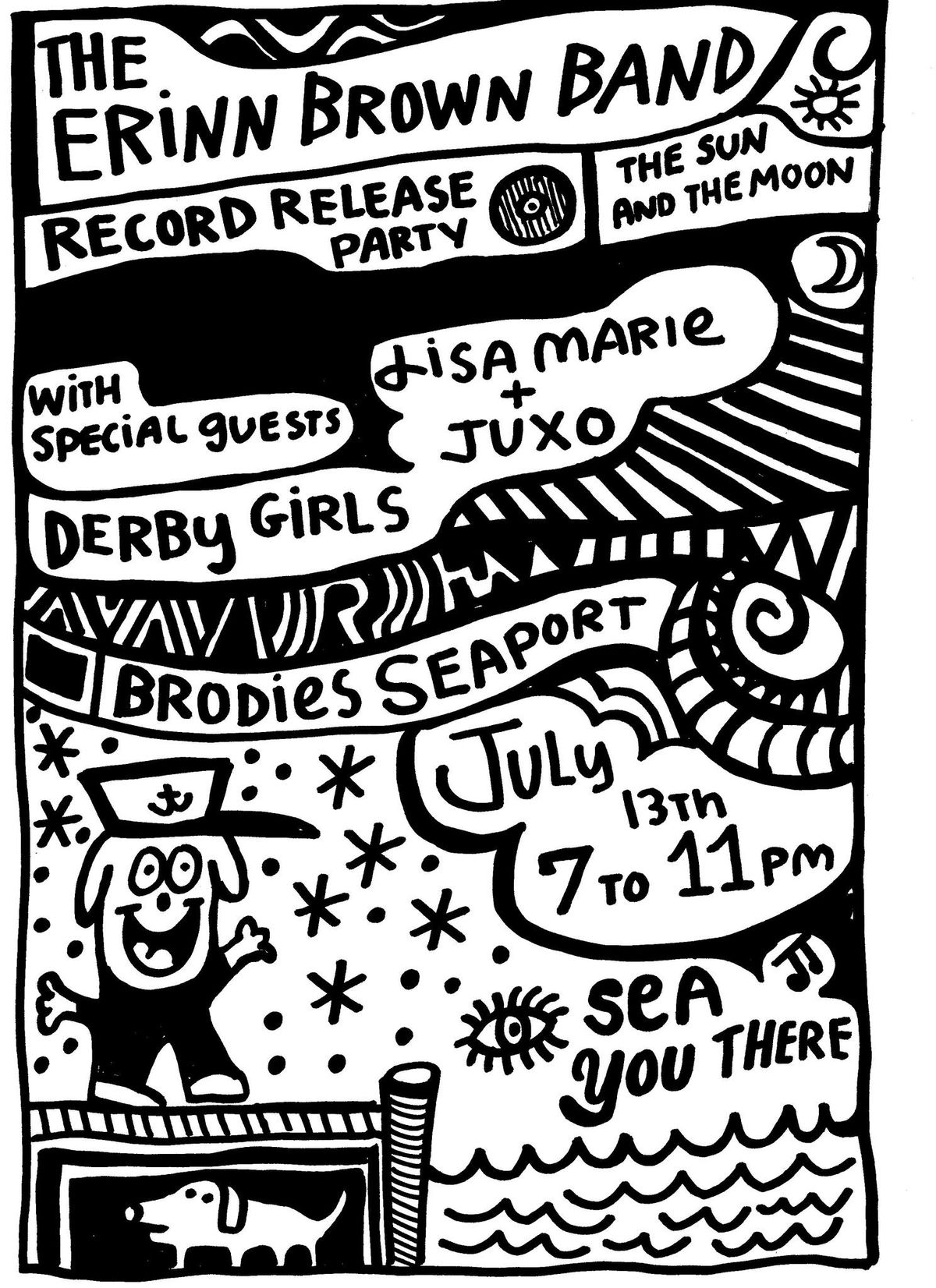 TheErinnBrownBand-Record Release Party-July 13th,2024@Brodies