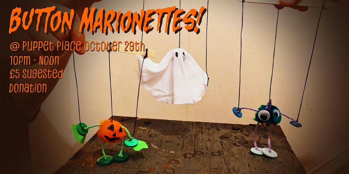 Kids Button Marionettes