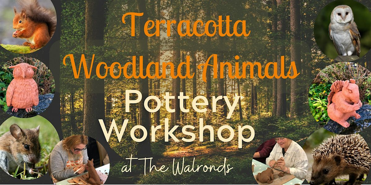 Woodland Animal Sculpture Pottery Workshop