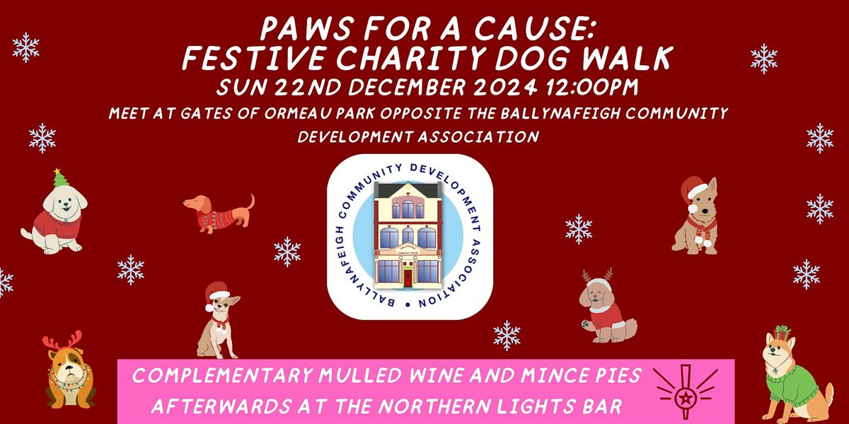 Paws for a Cause: Festive Charity Dog Walk