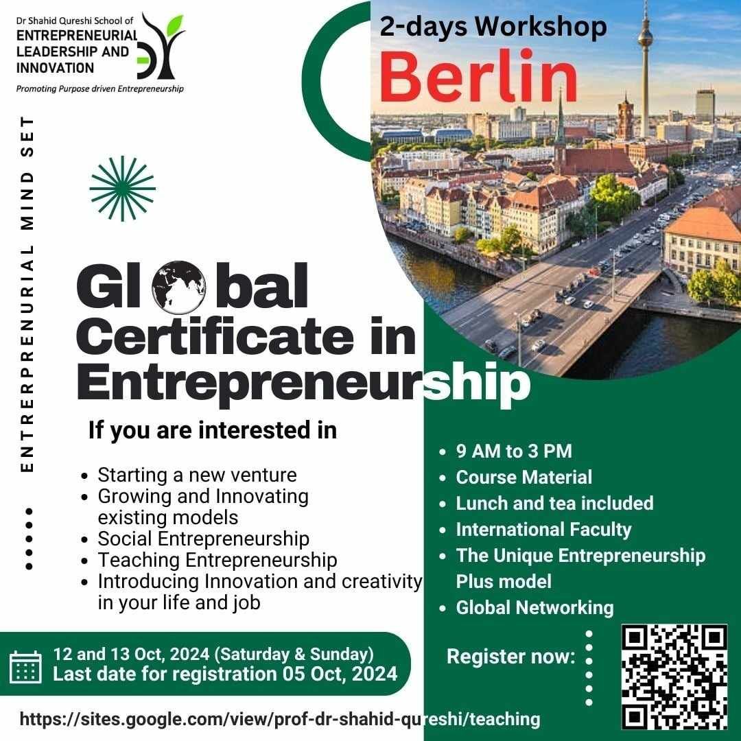 Global Certificate in Entrepreneurship (GCIE)