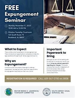 Free Expungement Seminar