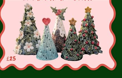 Clay Christmas tree workshop